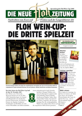 Floh-Zeitung „Floh 3. Wein-Cup“, 2008