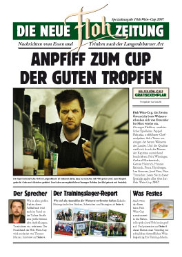 Floh-Zeitung „Floh 2. Wein-Cup“, 2007