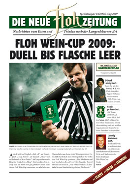 Floh-Zeitung „Floh 4. Wein-Cup“, 2009