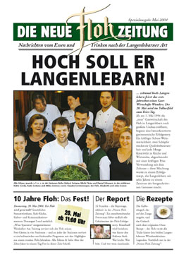Floh-Zeitung „10 Jahre Floh“, 2004